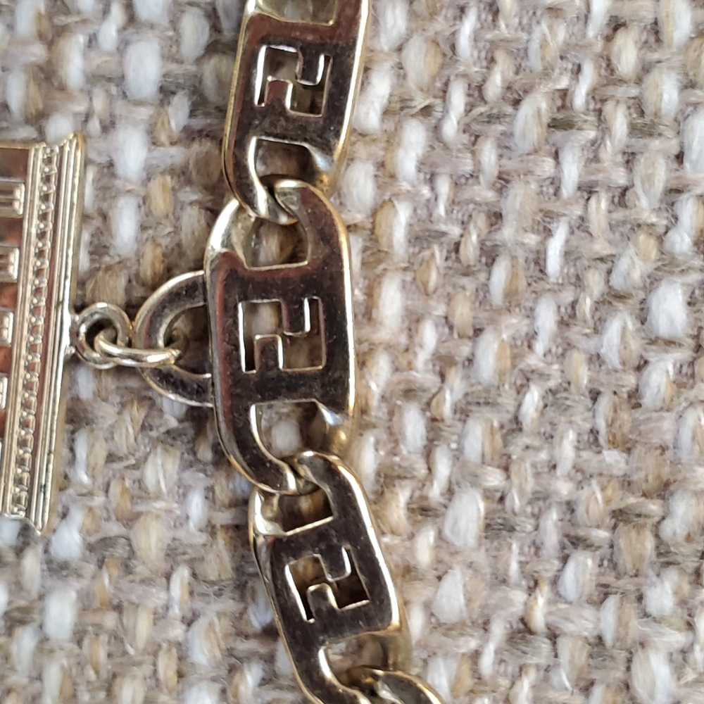 Authentic Vintage Fendi Baguette Charm Necklace - Picture 10 of 10